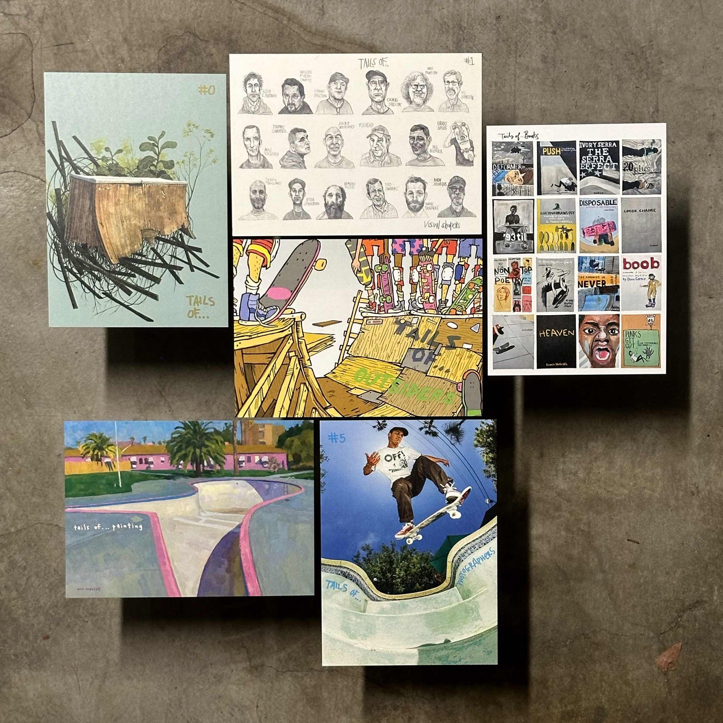 Cover Postcard Set