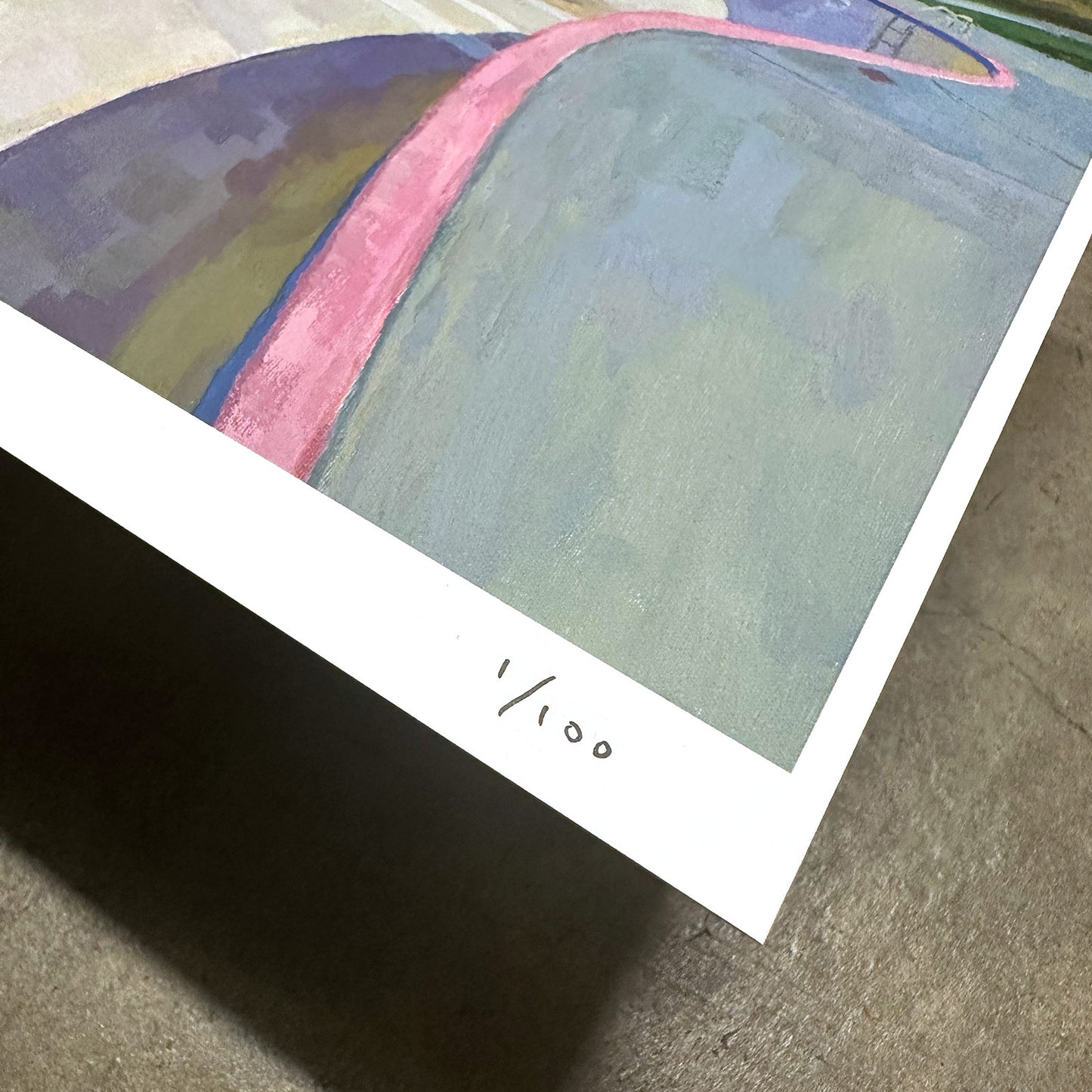 Pink Motel Cover Print by Eric Merrell