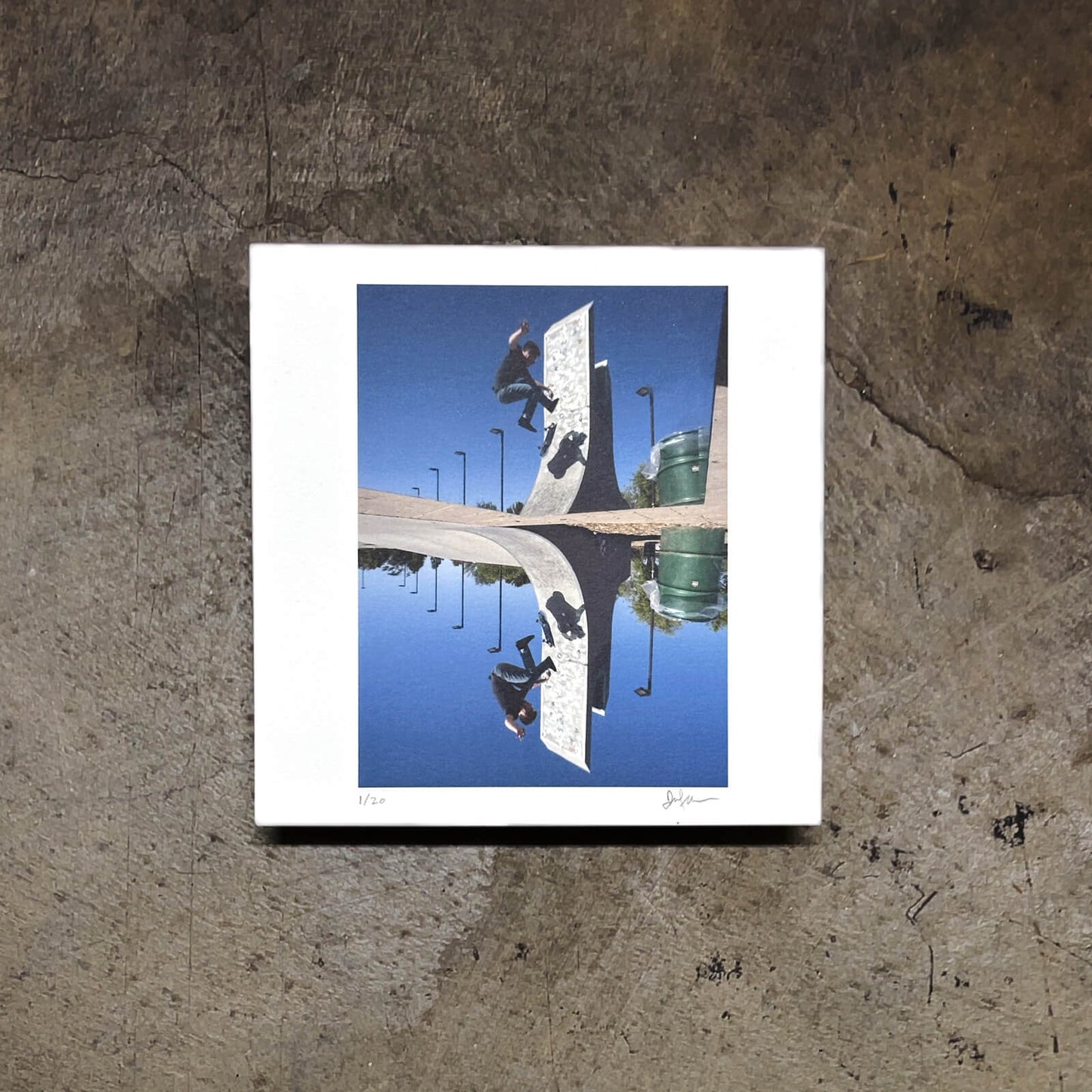 Mirror Flip Print by John Freeborn