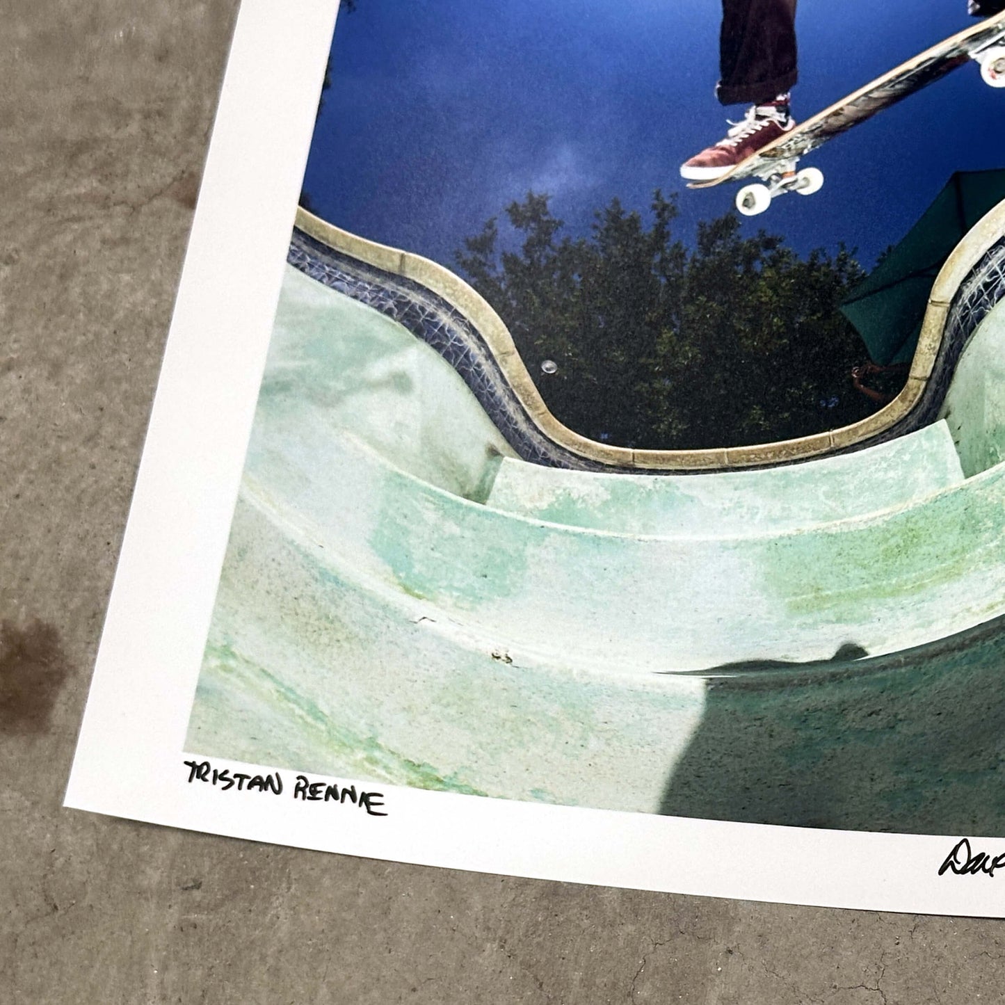 Tristan Rennie Cover Print by Dave Swift